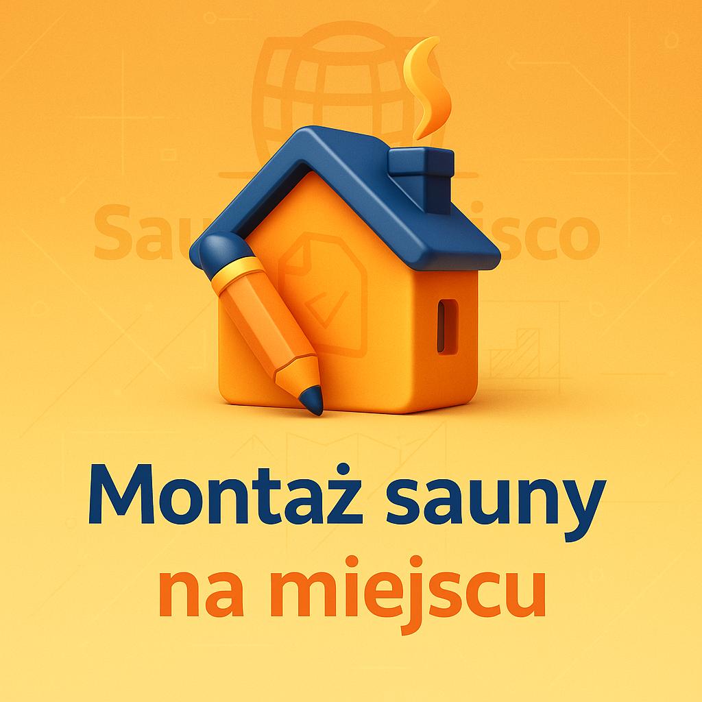 Możliwość montażu Sauny na miejscu!